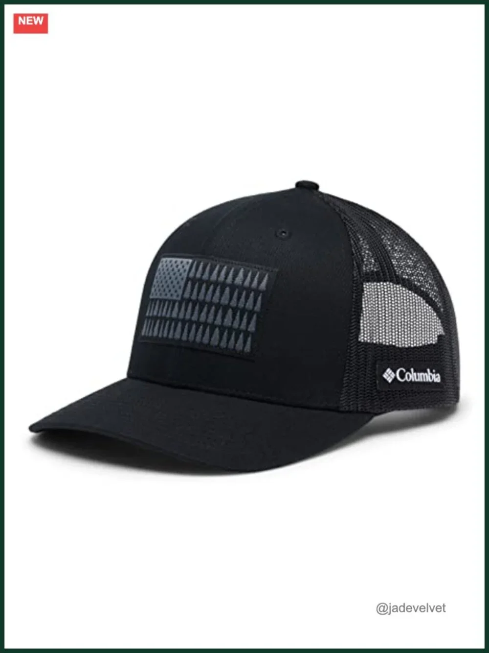 Mesh Snapback Hat with Pre-Formed Bill for Outdoor Use